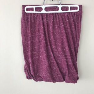 ⚡️3/$15⚡️Free People Maroon Heather Bubble Skirt